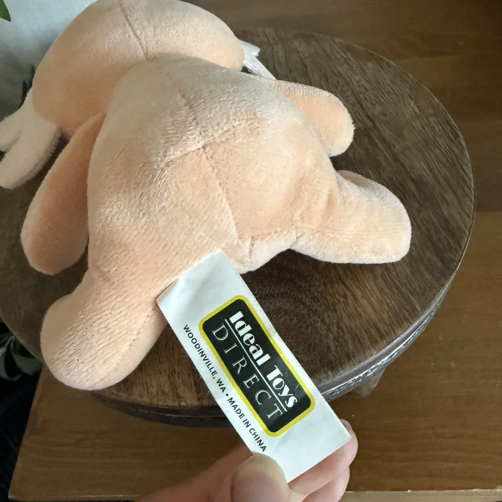 Axolotl Plush Salmon Pink Salamander Stuffed Animal Toy Ideal Toy Direct Cute 8